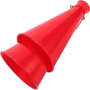 BESPORTBLE 1set Amplifier Microphone Speaker Sport Cheering Props Cheerleading Megaphone Noise Maker Megaphone The Loud Cup Noise Maker Megaphone Prop Megaphone Loud Plastic Red 2pcs