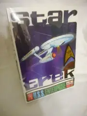 Vintage Star Trek USS Enterprise Space Ship Model Kit Sealed n Box Commemorative