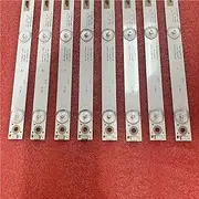 LVNVNZBZDA LED Backlight Strip Fit for Toshiba 48L2600C 48D15005 48L25EBC 48L26CMC 48L2500C LVF480SSDX 48D1500 NS-48DR510NA17 NS-48DR420NA16(8pcs for 1 TV)