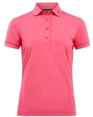 J Lindeberg Women's Tour Tech Golf Polo GWJT06826 Q113 Azalea Pink Small Med NEW