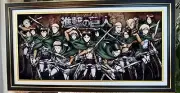 Attack on Titan 3D Wall Art With Color Changing LED Light