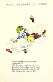[Posterazzi] Wild Flower Children c.1918 Dutchman's Breeches Poster Print by Janet Laura Scott (18 x 24)