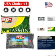 Exquisite Black Beans & Jasmine Rice Bundle - High Protein & Aromatic Flavor