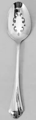 FALKIRK by Oneida Pierced Table / Serving Spoon 8.25" NEW NEVER USED 18/10 USA