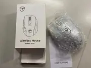 Wireless Mouse 2.4 G D-09 - White/Silver