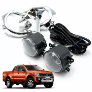 Pentair Fog Lamps Spot Lights Chrome Trim Fits Ford Ranger T6 Pickup 2012 2014