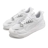 在飛比找momo購物網優惠-【PUMA】休閒鞋 RS-Z Molded 白 銀 男鞋 反