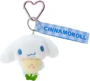 Sanrio Cinnamoroll Mascot Holder Pastel Checker, Cinnamoroll, 3.0 x 3.8 x 1.4 inches (7.5 x 9.8 x 3.5 cm), Character SANRIO 846414