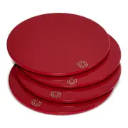 Baccarat Octagon Coaster, Set of 4