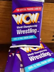 1991 Impel WCW Sealed Pack (Lot of 3 packs) Ric Flair, Sting, Steiner, Arn?