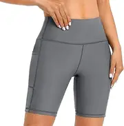 [Generic] Bra Cups for Swimsuits Waisted Swim Bottoms Bathing Suit Bottom Boy Shorts Swimsuit Bottom Wide Elastic Band Sports Yoga Shorts Skirt Swimbottom Plus Size Retro Swimsuits for Women