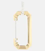 [Eera] Eéra Chiara Big 18kt gold single earring with diamonds One Size gold