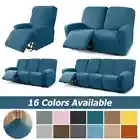 Single Seater Recliner Sofa Cover Elastic Armchair Reclining Couch Slipcovers