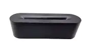 DQ709 Flame Aromatherapy Diffuser Ultra-Quiet USB Air Humidifier, Black