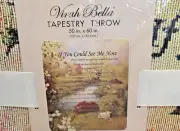 Throw - 50"x60" New Virah Bella Inspirational Tapestry If you could see me now!