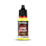 Vallejo Game Colour - Wash - Yellow 18ml
