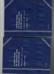Whitman Morgan/Liberty Head Silver Dollar Coin Folder #3 1891 - 1897
