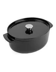 [KitchenAid] Cast iron Covered Casserole 30cm in Black
