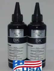 Black Ink Refill Kit HP 60 61 62 63 64 65 67 910 950 951 962 564 Printer 2 x 100