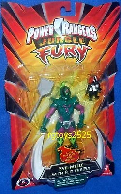 Power Rangers Jungle Fury Evil Melle & Flit the Fly New 5" Factory Sealed 2008