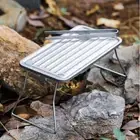 High Performance Foldable Table Ribbed Plate Design Titanium Ultralight