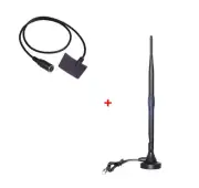 Inseego MIFI M2100 hotspot magnetic antenna w/ passive inductive adapter cable