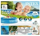 Intex 8'x24" Easy Set Round Inflatable Above Ground Pool with Filter Pump