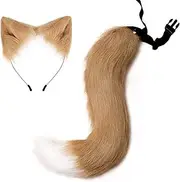 Faux Fur Squirrel Ears and Tail Cute Fox Costume