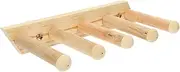 HOLIDYOYO Wooden Cat Wall Steps Professional Cat Platform for Indoor Climbing Relaxing and Playing Durable Ladder Design Cat Furniture for Spaces Long