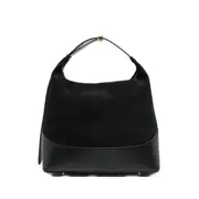 [Elleme] Elleme Large Loop Suede Leather Shoulder Bag ONE SIZE BLACK