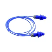 Moldex Rockets® Reusable Earplug, Tpe, Blue, Metal Detectable With Cord