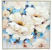 Winter Sonata Framed Wall Art 100x100 cm