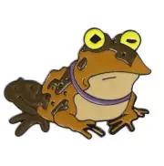 Futurama ENAMEL PIN - Hypnotoad. Australian Stock free local shipping