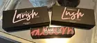 NEW 2 SETS GLAMNETIC EYELASHES LAVISH & LUSH LASH + BLACK LIQUID MAGNETIC LINER