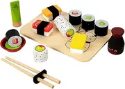 Sushi Play Set | Creative Cooking Pretend Play Food,Handmade Game Making Fake Meals for Girl, Boy, Birthday, Classroom, Kid, Preschool Fun