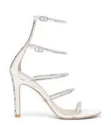 NUDISTGLAM 100 GLADIATOR SANDAL in WHITE for Women