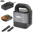 WORX 20V Cube Car Vacuum Cleaner + POWERSHARE Battery & Charger -WX030.B