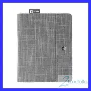 BOOQ Folio Fibre case for iPad 4, 3 and 2, Grey, all natural material, NEW !!