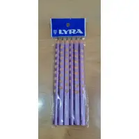 在飛比找蝦皮購物優惠-全新 LYRA Groove 三角洞洞鉛筆（粗） 6入 珠光