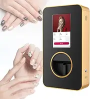 QLXYYFC Tabletop Nail Art Printing Machine, Portable Nail Painter Machine Nail Art Printer Screen Control for Nail Art Lovers