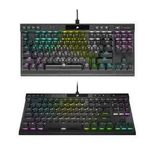 CORSAIR 海盜船 K70 RGB TKL 光軸中文電競鍵盤 機械軸/PC鍵帽【GAME休閒館】