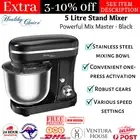 Stand Mixer Mixing Machine Electric Kitchen Cake Beater Whisk Dough Maker Baking