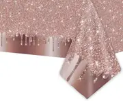 042 2PCS Table Cloth, Wedding Party, Birthday Disposable Decorative Table Cloth