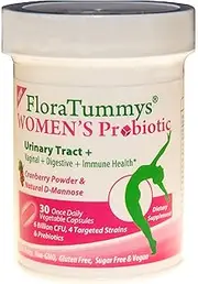 Women's Probiotic, Urinary Tract Digestive Immune System Health, Cranberry Powder