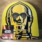 Star Wars Collectible C-3PO Tin Case with Stormtrooper Lollipops NEW