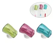 6 Pcs Suction Toothbrush Hanger Wall Toothbrush Holder Suction