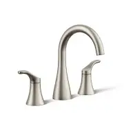 Kohler 27390-4K-BN SIMPLICE® Widespread bathroom sink faucet, 1.0 GPM, Vibran...
