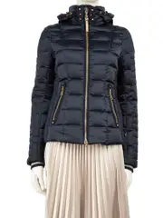 Navy Padded Puffer Jacket