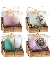 Lovery 4pc Handmade Bath Bombs Gift Set