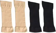 Healeved Womens Arm Compression Sleeves Elastic Slimming Yoga Sleeves for UV Protection and Enhanced Lightweight and Comfortable Skin Color *